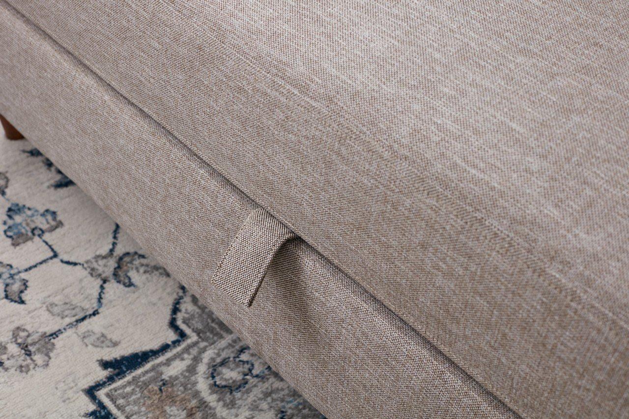 Eva Schlafsofa 3-Sitzer Creme 3