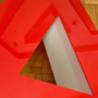 Leuchtbuchstabe A Metall Rot 4