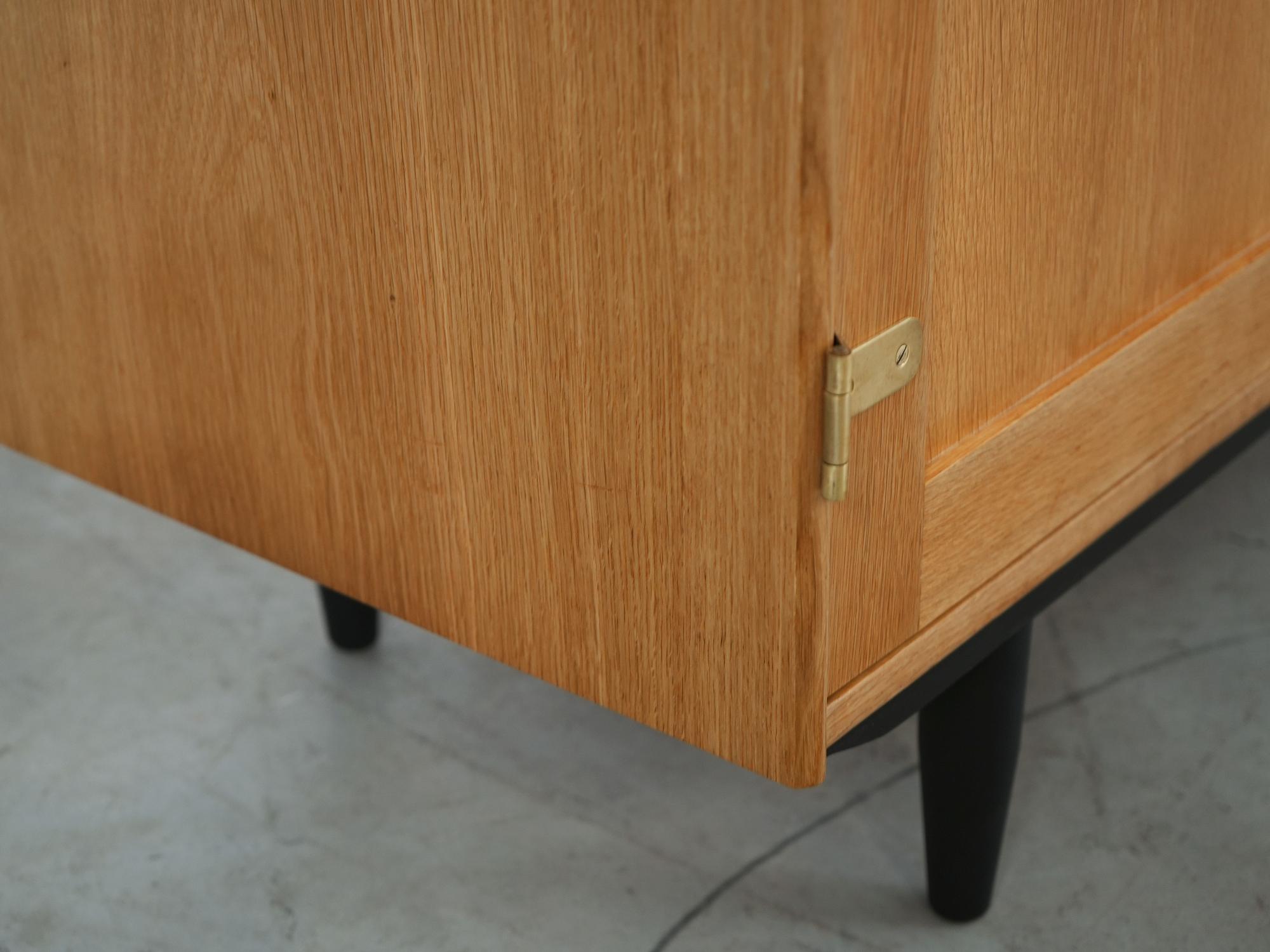 Cabinet ash wood 1970s 10