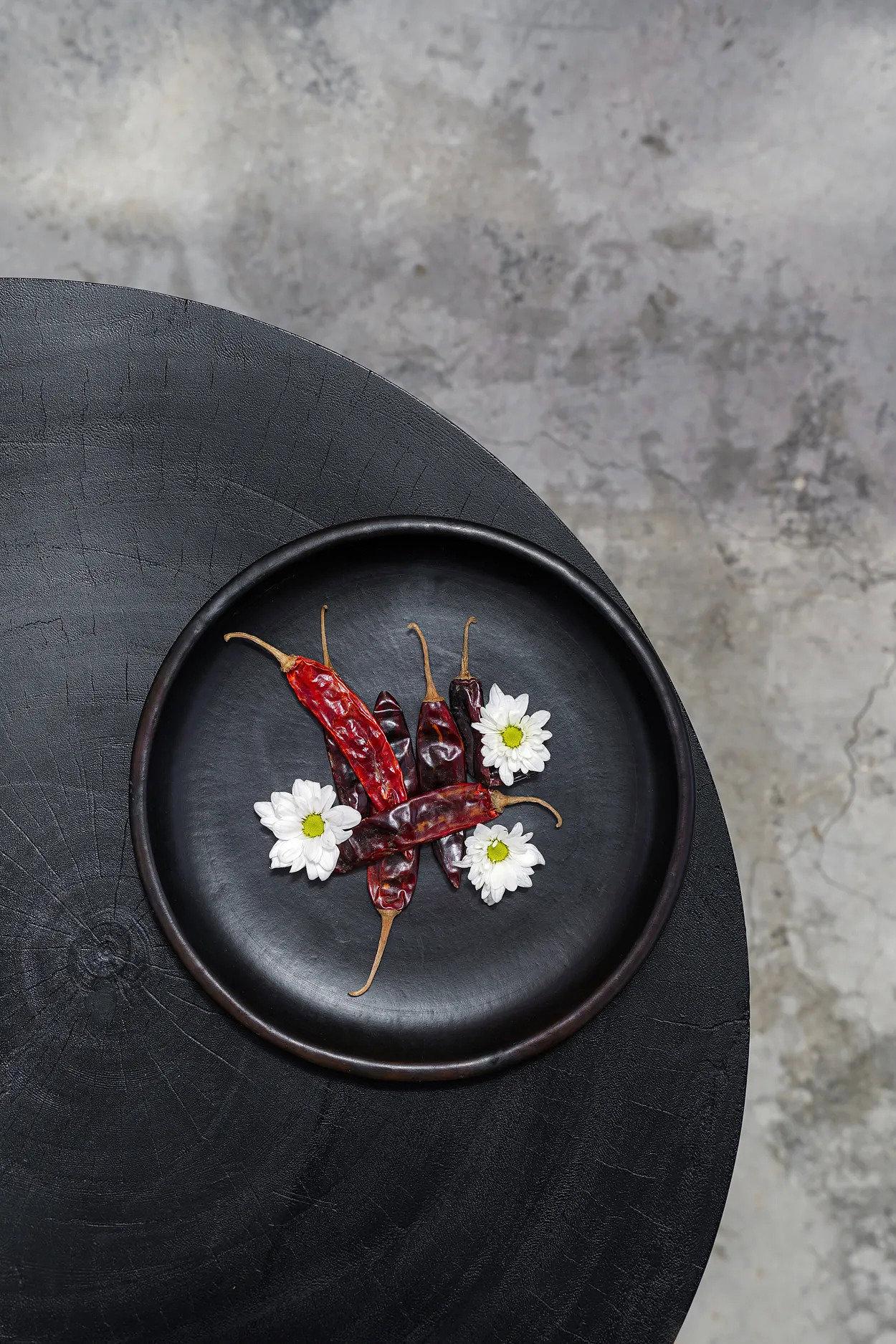 Burned Piatto Nero 1