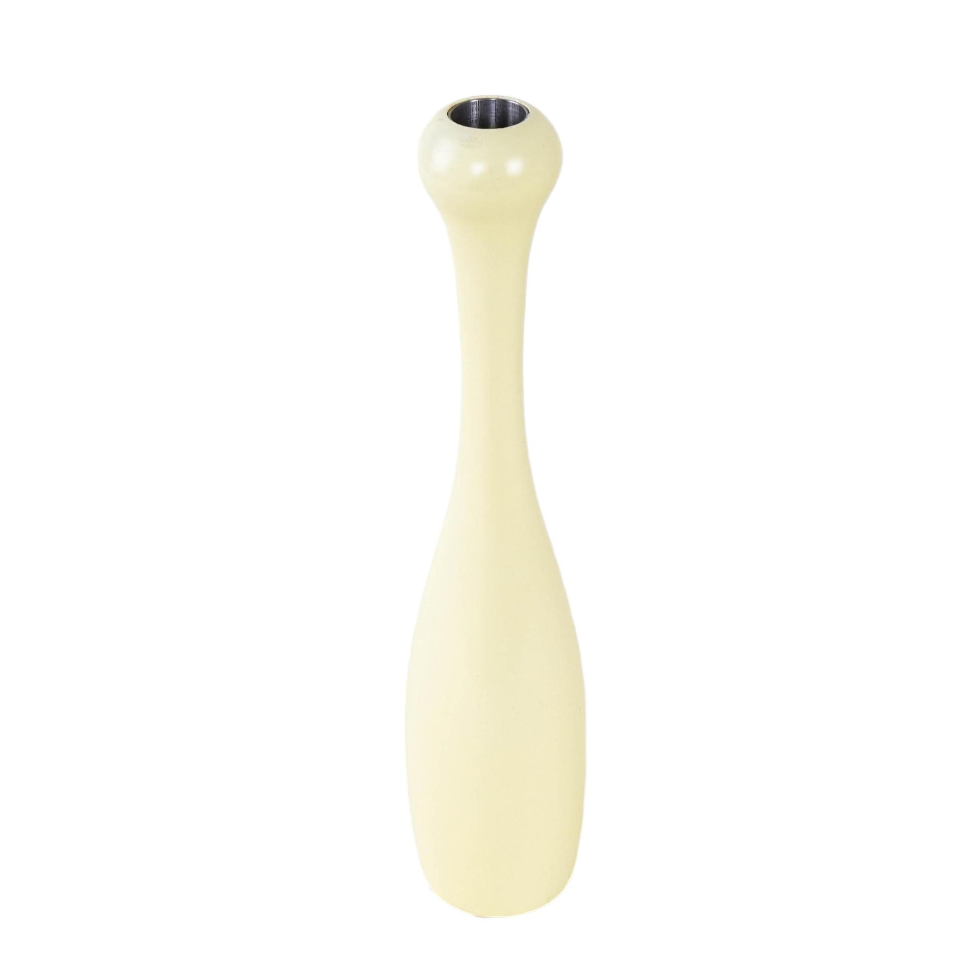 Candlestick 1970s Pastel White 0