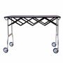 Battista Kartell Servierwagen Polyester Metall Schwarz 1