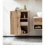 Schrank Holz Braun 1
