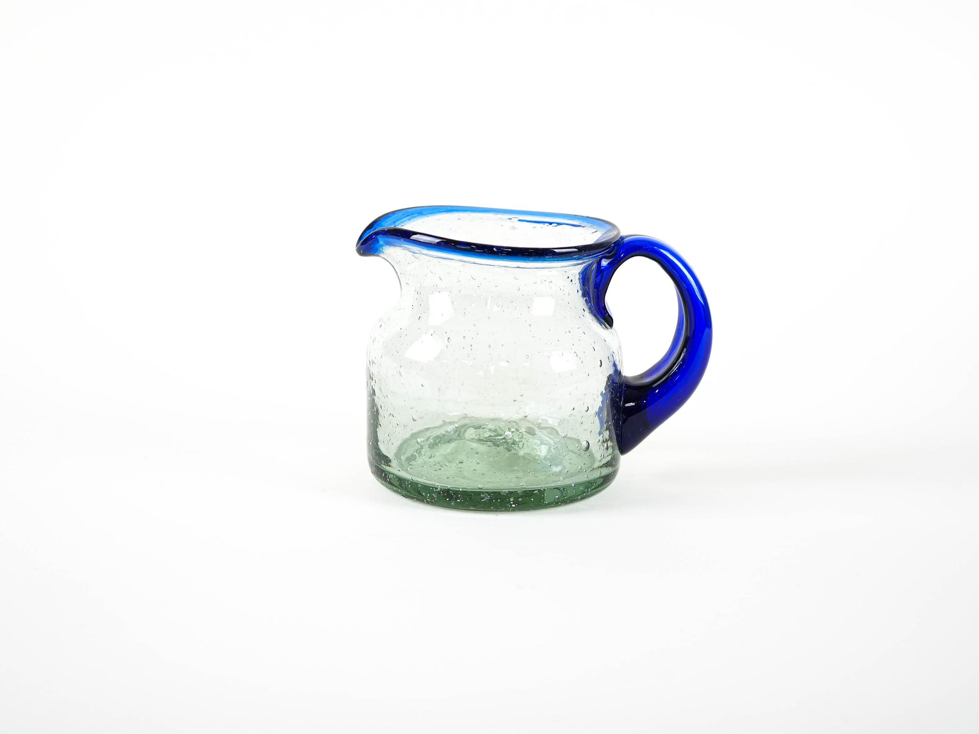 Milk jug glass 1970s 2
