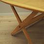 Coffee table wood Natural 1970s 12