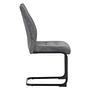 Konity Cantilever Chairs Set of 4 Grey 3