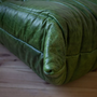 Togo Set Lounge 2 pezzi Pelle Pull-Up Verde 9