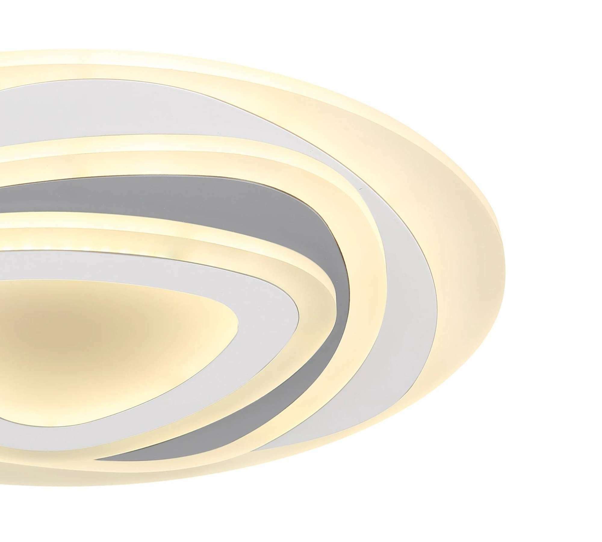 LED ceiling light 1-bulb metal synthetic cream 3