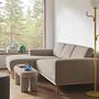 Vilmar Sofa mit Récamiere Links Agnes Brown 8