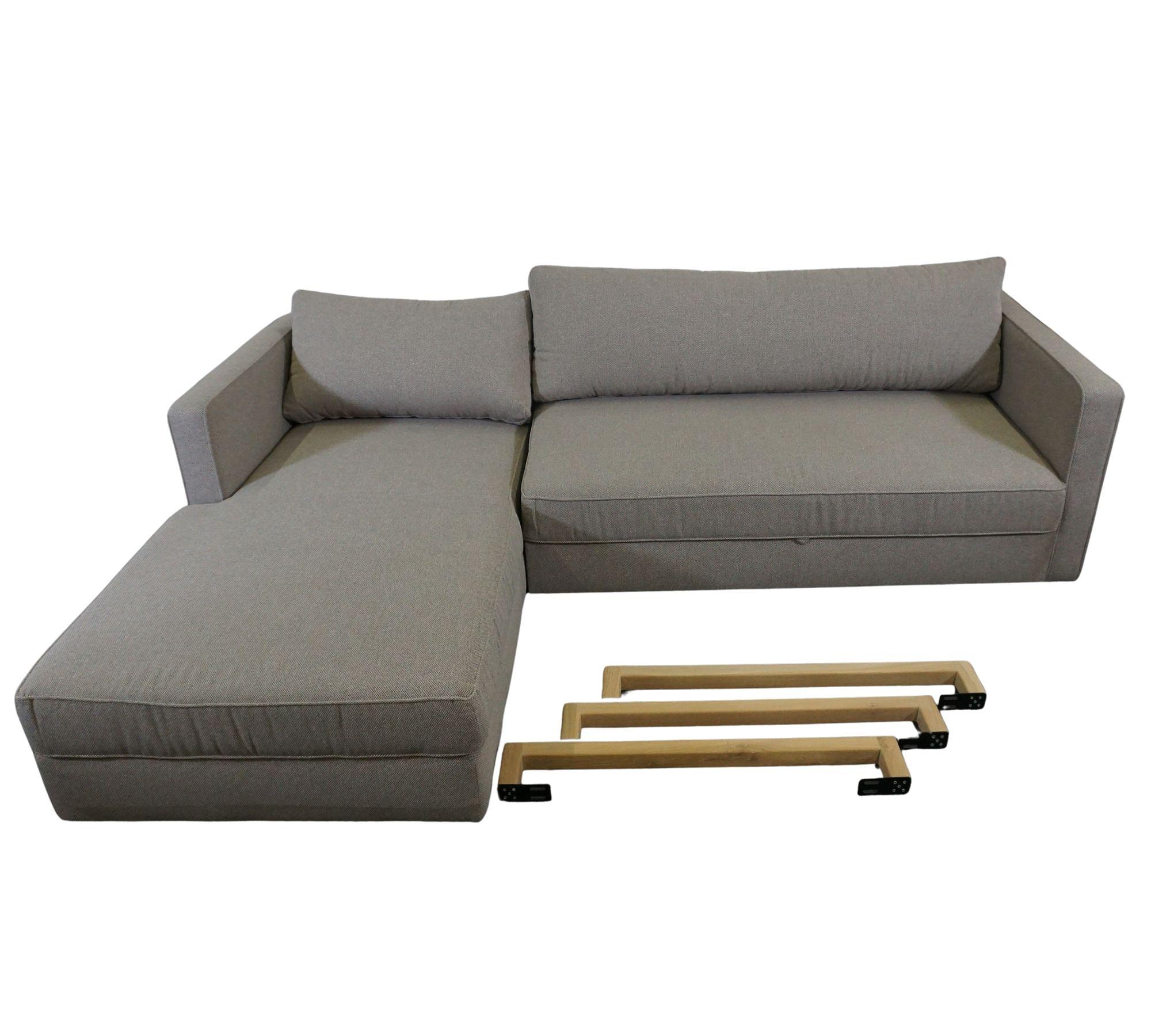 Madison Schlafsofa Récamiere Links Agnes Brown 1