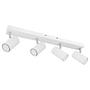 Ceiling spotlight Robby 4-light iron white 3