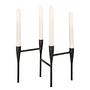 Betel Candle Holder Metal Black 4