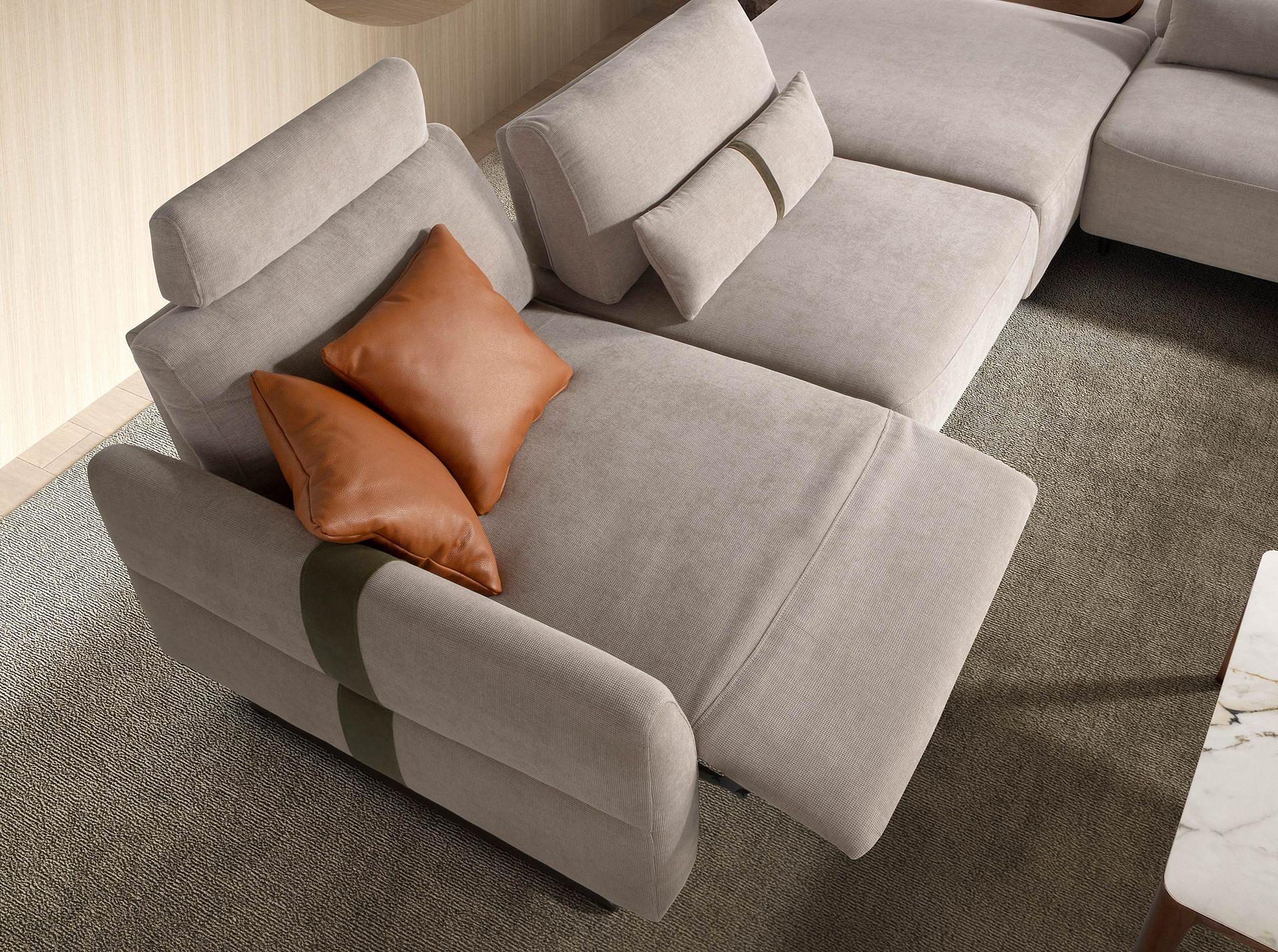 Modulares Sofa Récamiere Rechts Sand 4