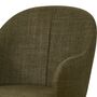 Armchair Upholstery Fabric Olive Green 1