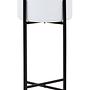 Trosa Groß Weiß Schwarz Standblumentopf
 1