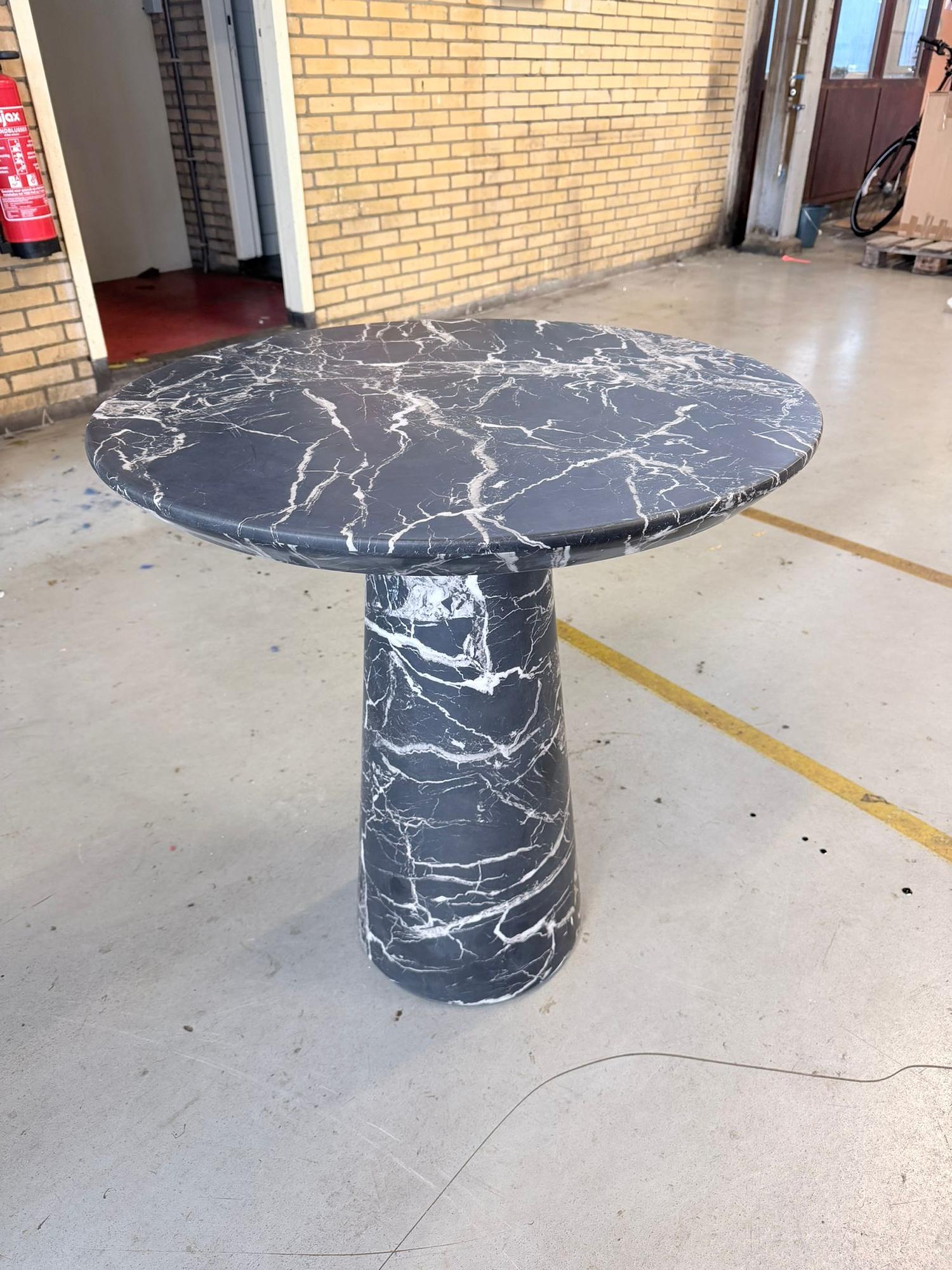 Side Table Polspotten Marble Black 1