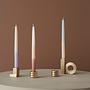 Savi Candle Holder Brass Gold 1