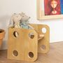 Chay Kinderstuhl Holz Sand 0