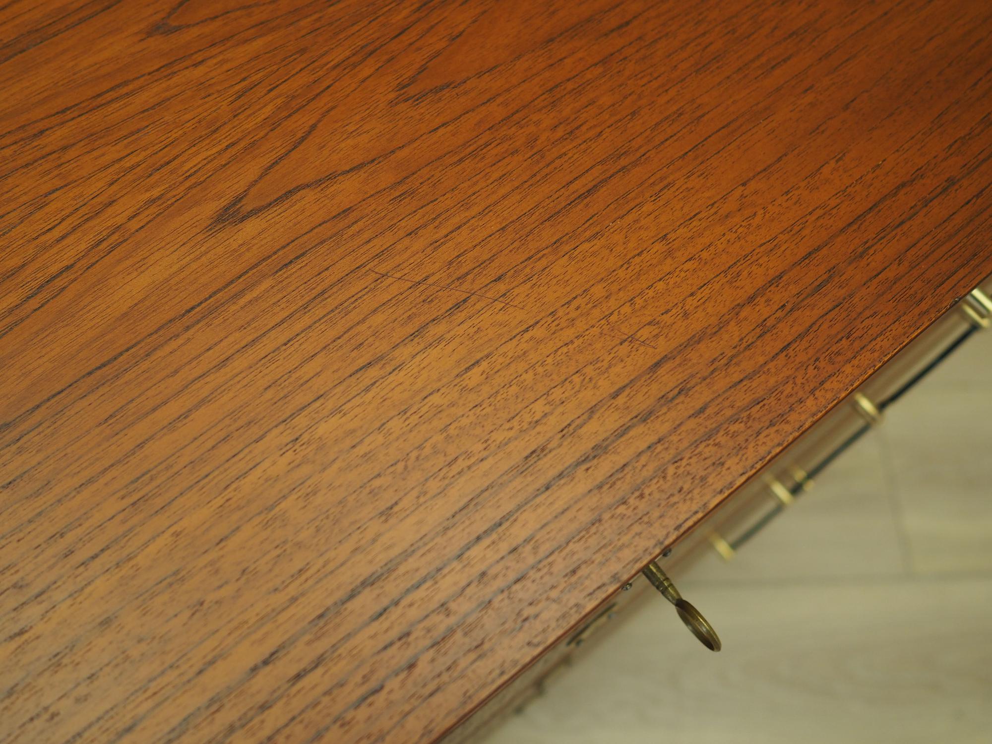 Chest of drawers Teak wood 1970s 6