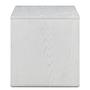 Nightstand Yolmeh Real wood veneer White 3