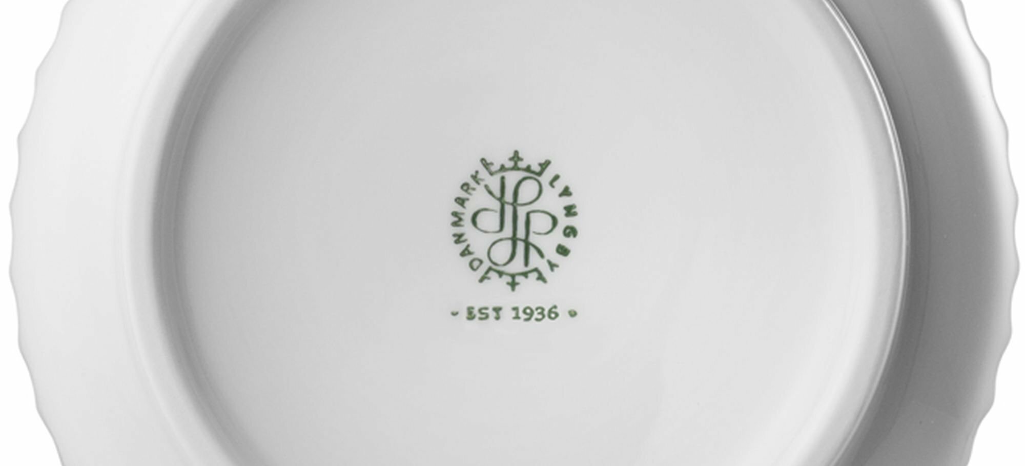 Lyngby Porzellanvase Schwarz 1