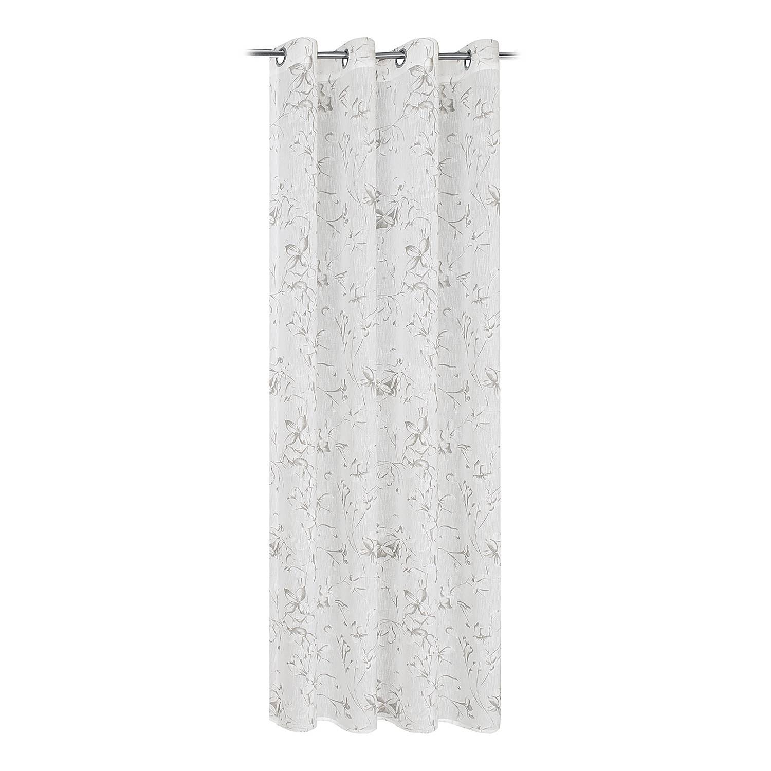 Ösenschal Rurun Polyester Weiß 1
