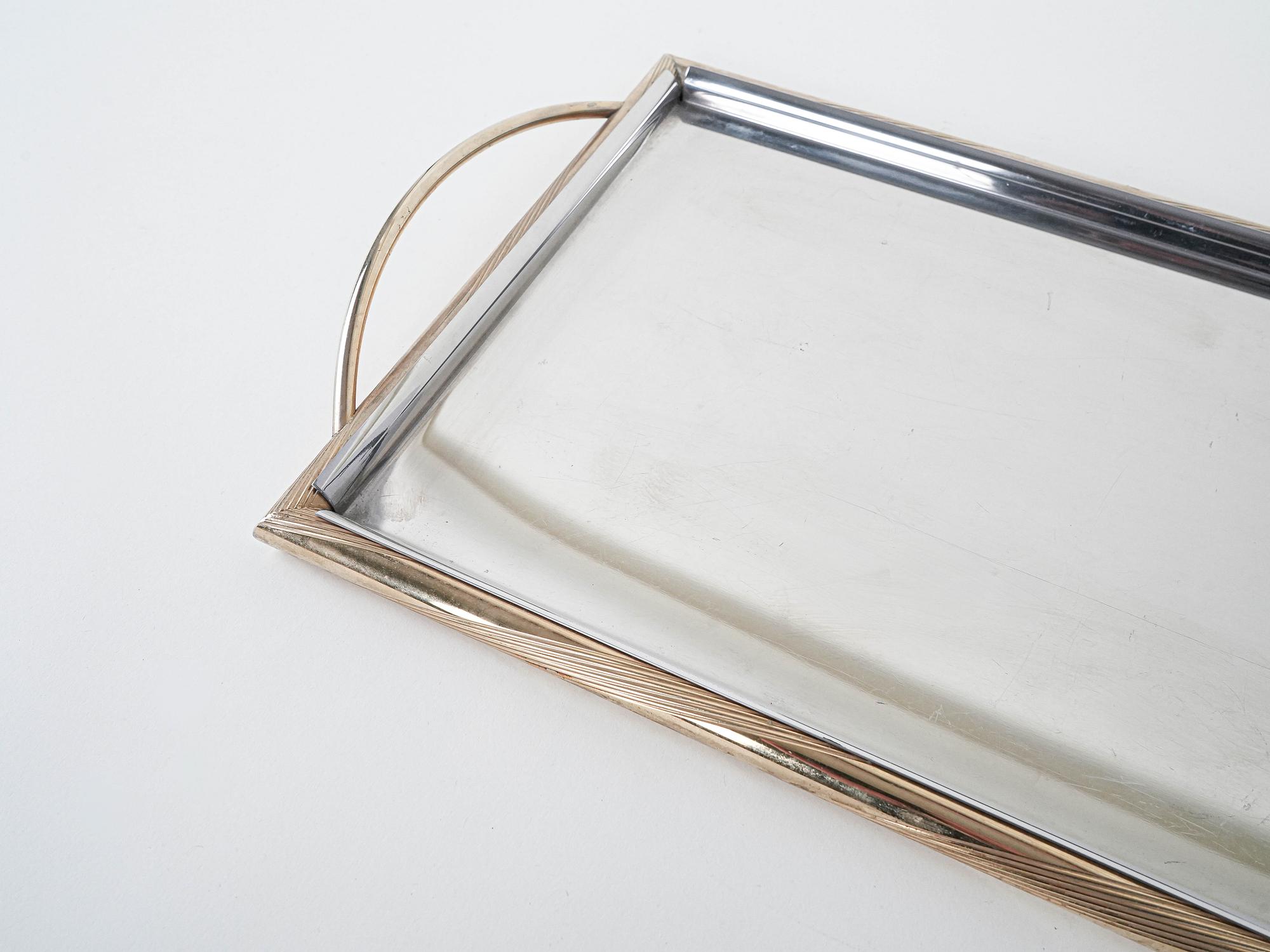 Stainless steel tray silver 3
