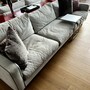 Stoccolma Sofa Leder Kaschmir Nuage 2