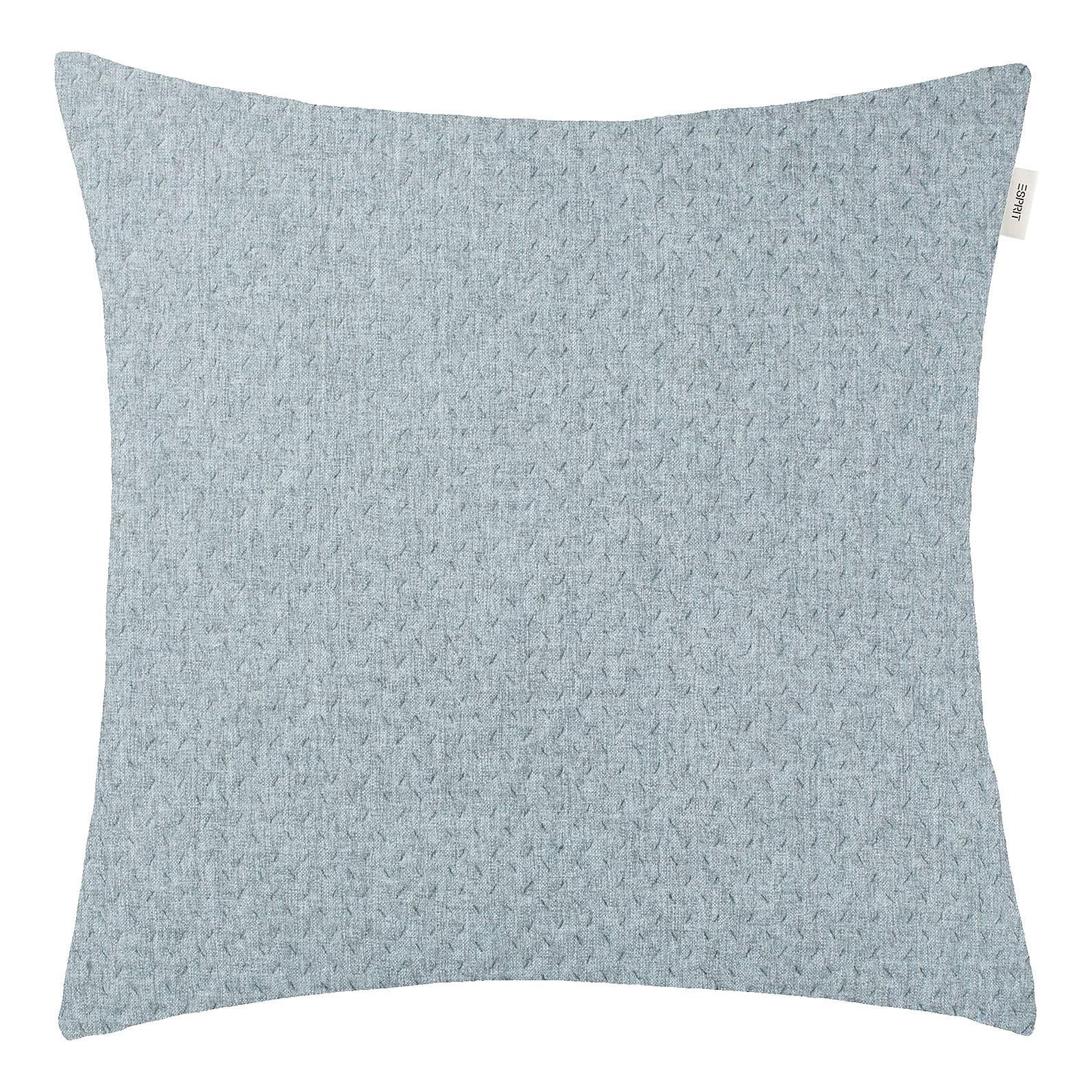 Harp Structure Kissenbezug Polyester Blaugrau 45 x 45 cm 0