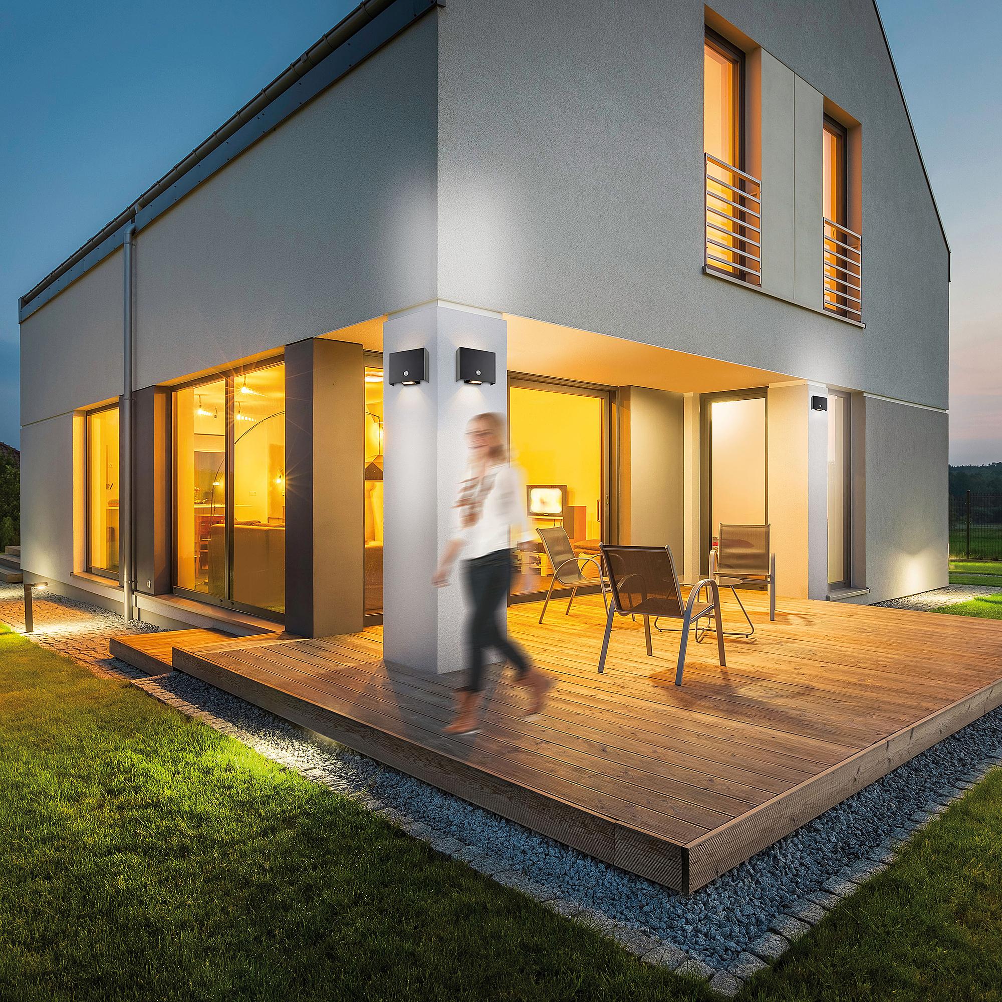 Amin LED wall lamp Aluminum 2-lamp 1