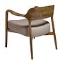 Chair 5082 Wood Faux Leather Taupe 6