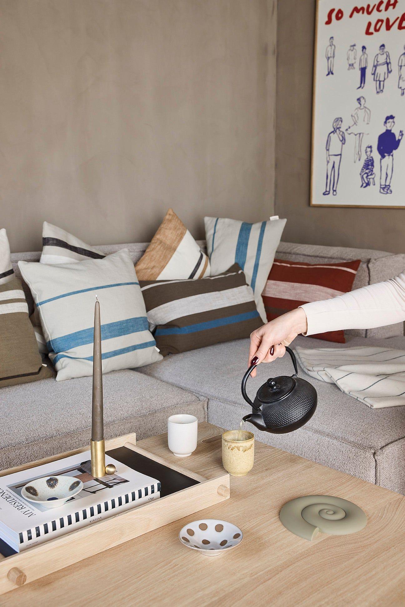 Sofuto Kissenbezug Baumwolle Mehrfarbig 2