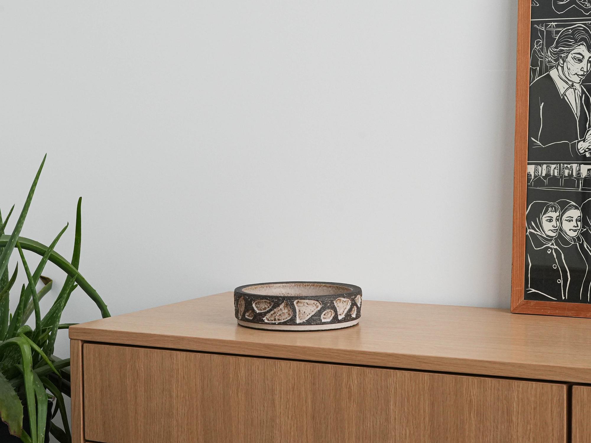 Ceramic bowl natural 2