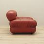 Armchair Leather Burgundy 1970s 8