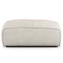 Ottoman HUDSON Woven Fabric Amaris Greige 2
