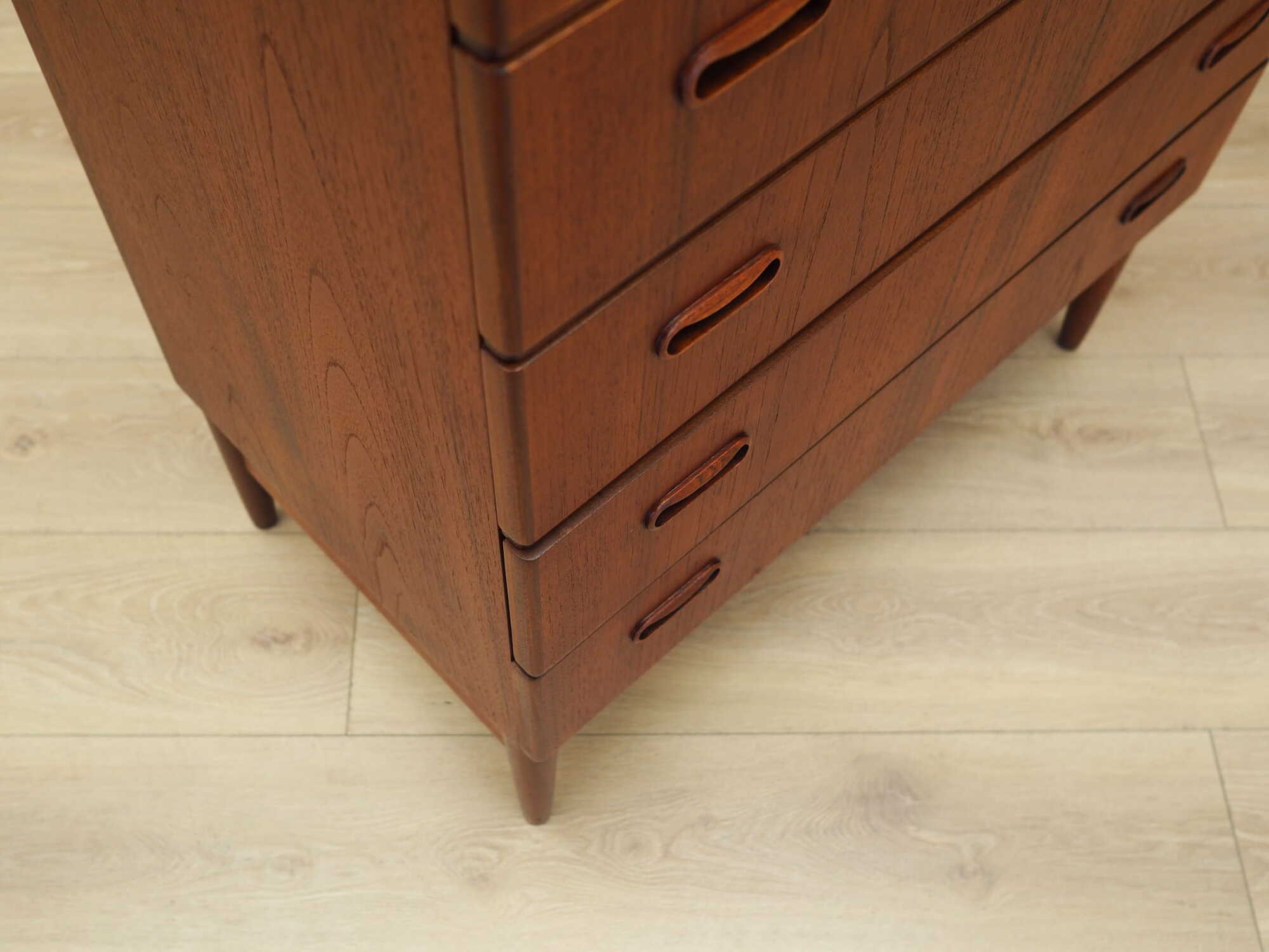 Chest of drawers Teak Brown 1970s 6