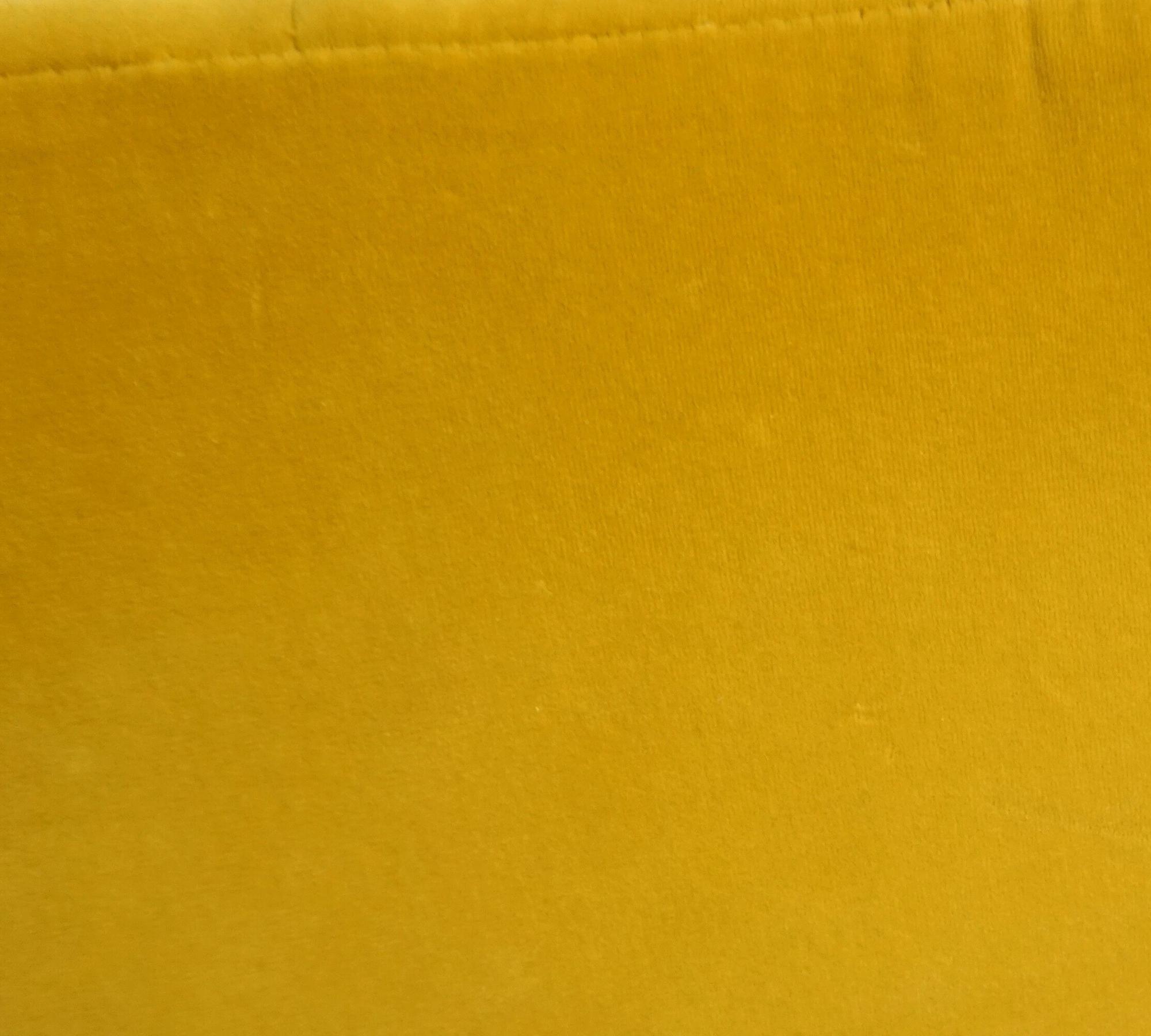 Loafer SC23 armchair velvet yellow 6