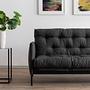 Renge Sofa Bed 3-seater Dark Grey 3