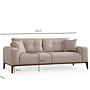 Sinor 3-Sitzer Schlafsofa Beige 7