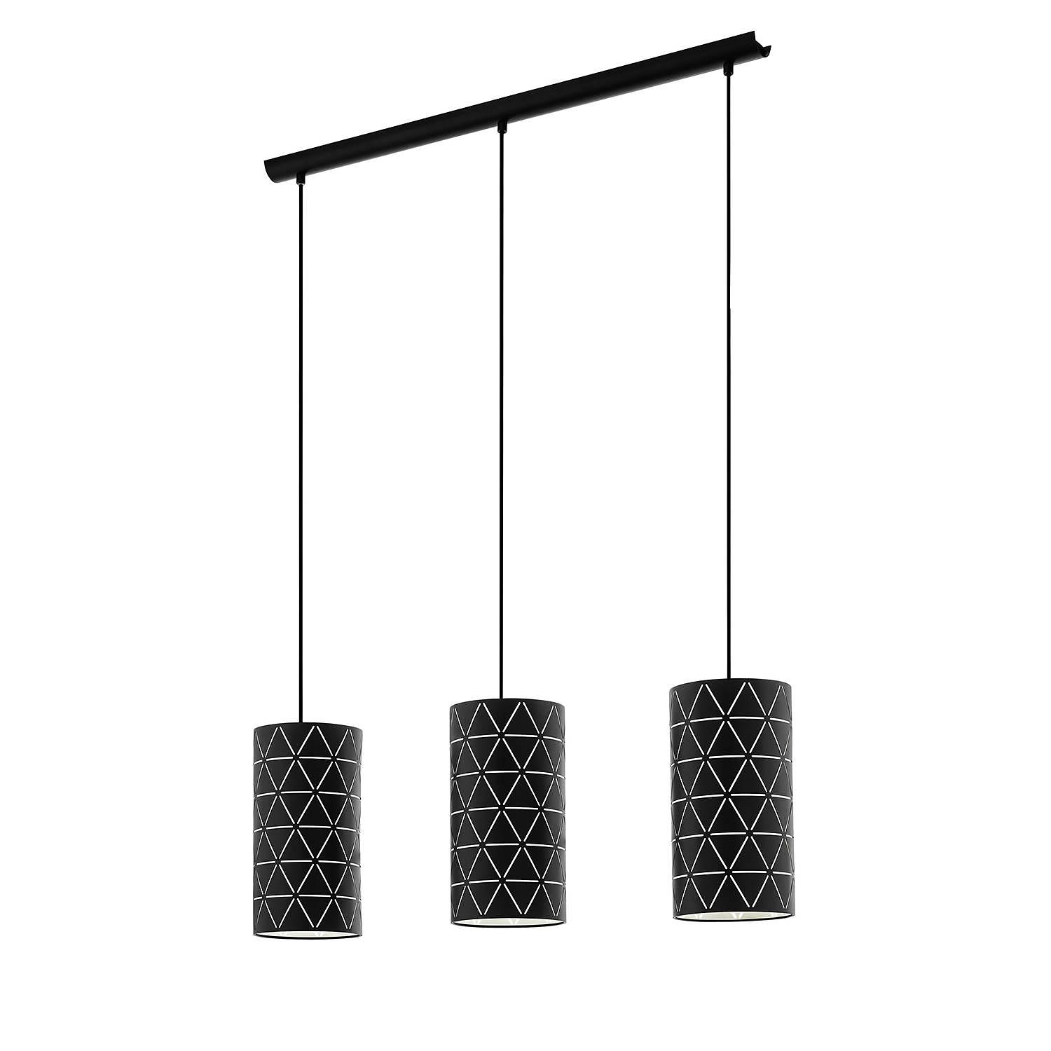 Ramon II Pendant Lamp Polystyrene Steel 3-light 1