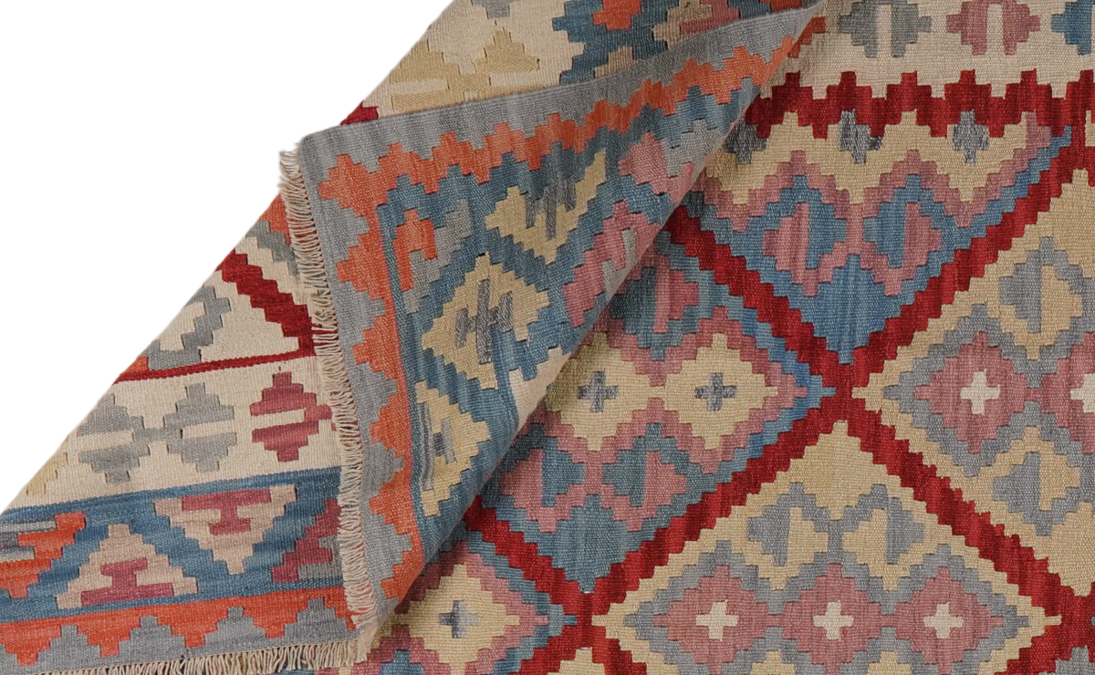 Kelim Gashgai Teppich Wolle Mehrfarbig 5