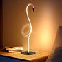 1-Light Flamingo Table Lamp Steel Plastic Pink 3