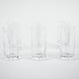 Set of six glasses 1970s 3