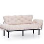 Nitta Triple Schlafsofa 3-Sitzer Creme 8