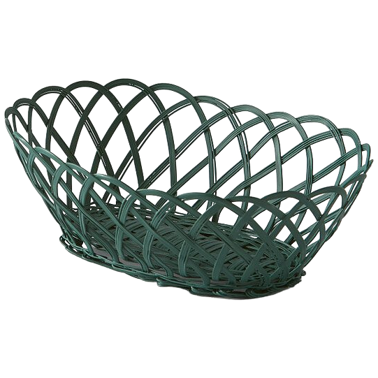 Bakkie Korb Oval Grün 0