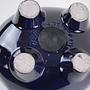 Piggy Bank Navy Blue 1970s 5