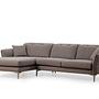 Costor Ecksofa Links Grau 0