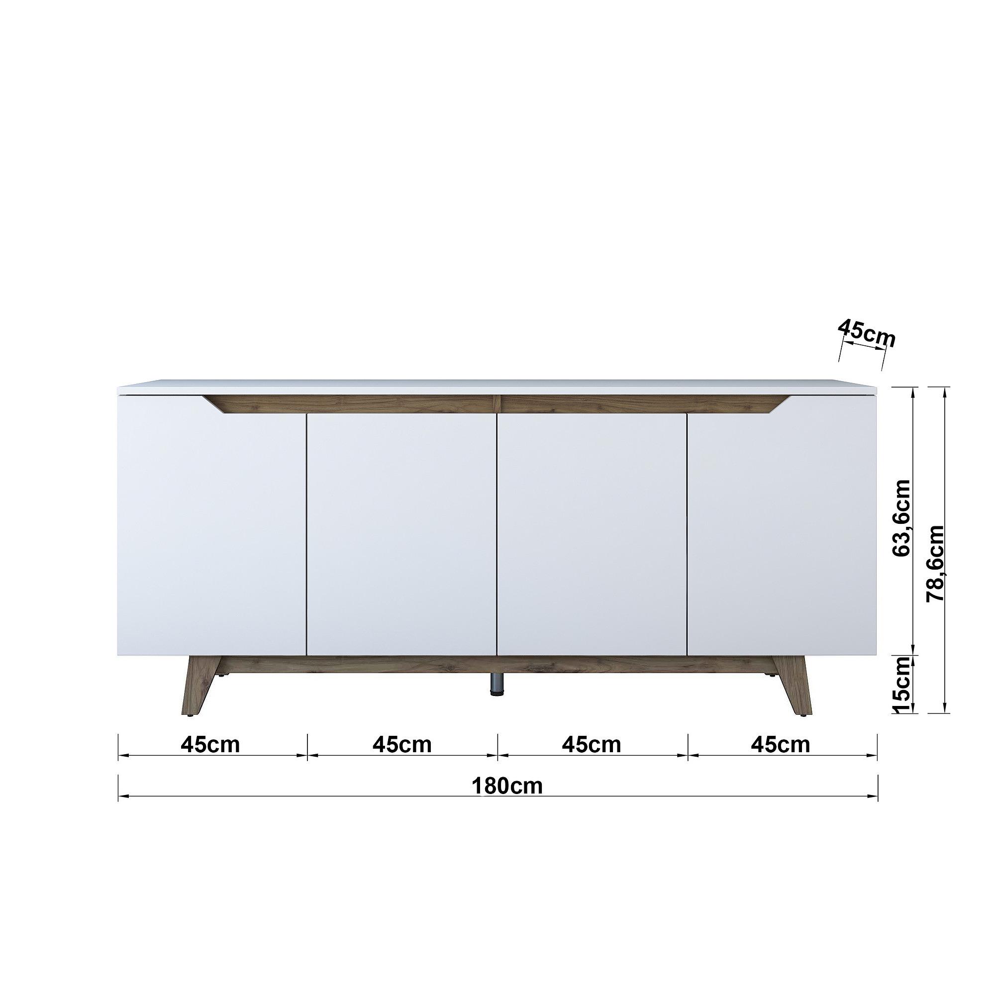 GD102 - 1874 Sideboard Weiß 9