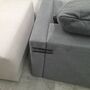 Flayr Sofa Webstoff Schiefergrau 6