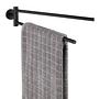 Towel rack Bosio stainless steel black 0
